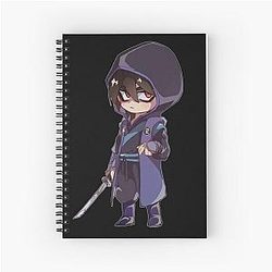 Scissor Seven Spiral Notebook