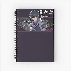 Killer 7 Skyness - Scissor Seven Spiral Notebook