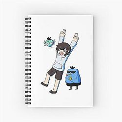 Mens Best Gift For Birthday Spiral Notebook
