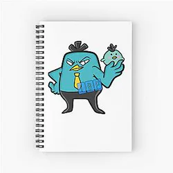 Bands Scissor Seven Xiao Fei Cute Gifts Spiral Notebook