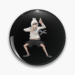 Mens Favorite Scissor Seven Gifts Music Fans Pin