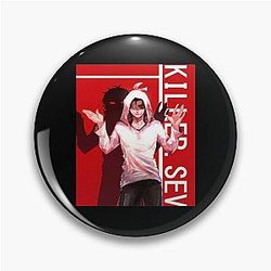 Day Seven Hero Become A Demon Premium Cute Pin