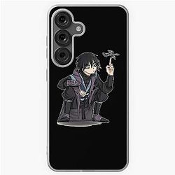 Women's Favorite Scissor Animation Retro Vintage Soft Case for Samsung Galaxy