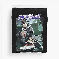 Retro Scissor Gift Duvet Cover