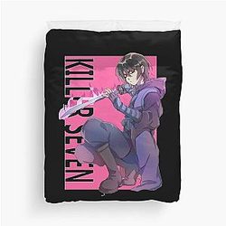 Day Gift Scissor Seven Boys Music Fans Duvet Cover
