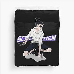 Vintage Scissor Fan Art Gifts Duvet Cover