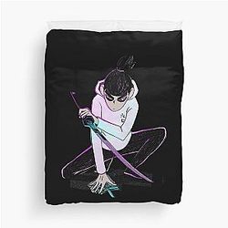 Mens Funny Scissor Gifts For Movie Fans Duvet Cover