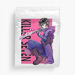 Funny Men Scissor Seven Premium Movie Fan Duvet Cover