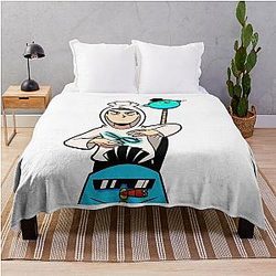 Scissor Seven Throw Blanket