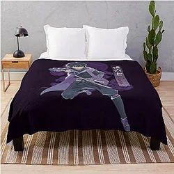 Killer Seven Scissor Seven Throw Blanket
