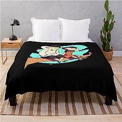 Funny Gifts for Boys and Girls / Cartoon Seven / Throw Blanket for Music Fans