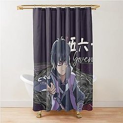 Killer Scissor Seven Shower Curtain