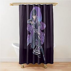 Scissor Man Retro Killer Shower Curtain