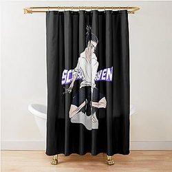 Vintage Scissor Fanart Cool Seven Gifts Shower Curtain