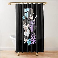Rock Scissor Paper With Dai Bo Teacher Graphic for Fan Shower Curtain