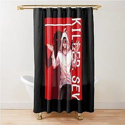 Day of Scissors Seven Hero Become a Demon Shower Curtain