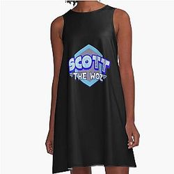 Scott The Woz Merch A-Line Dress