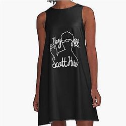 Scott The woz Merch A-Line Dress