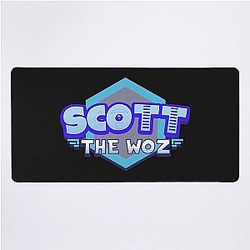 Scott Woz Logo Desk Mat