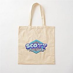 Scott Woz Logo Cotton Tote Bag