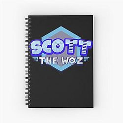 Scott Woz Used Spiral Notebook