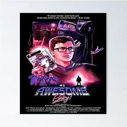 Scott Woz Its Awesome Poster