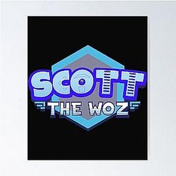 Scott Woz Logo Poster