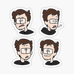 Scott Woz Doodles Sticker