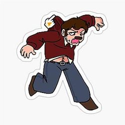 Scott Woz -- Drag and Jerry Attrick's Sticker