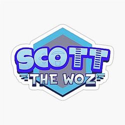 Scott Woz Logo Sticker