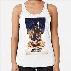 Scott the Great Mysteries of Gaming Racerback Tank Top