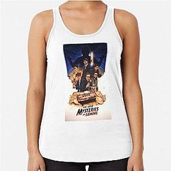 Scott the Great Mysteries of Gaming Racerback Tank Top