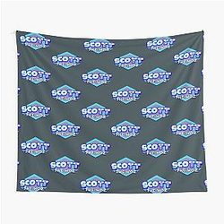 Scott The Woz Logo Tapestry
