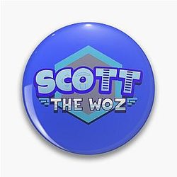 Scott Woz logo Pin