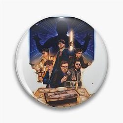 Scott the great Mysteries of Gaming Pin
