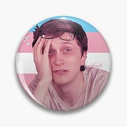 Scott Woz - Trans Pride Painting Pin