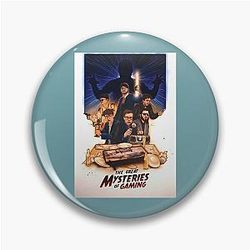 Scott the Great Mysteries of Gaming Pin