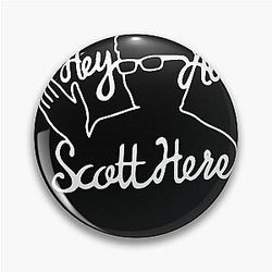 Scott Woz Merch Pin