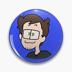 Scott Scott Woz Doodles Pin