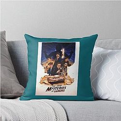 Scott Woz The Great Mysteries of Gaming Throw Pillow