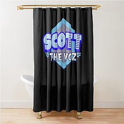 Scott Woz Merch Shower Curtain
