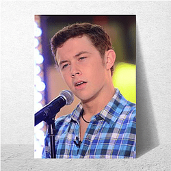 Scotty McCreery is known for his deep voice Scotty Mccreery Posters