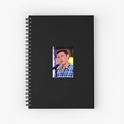Scotty McCreery is known for his deep voice Scotty Mccreery Notebook