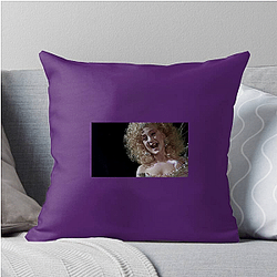 Scrooged's main character is a cynical TV executive Scrooged Pillows Cover