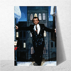 Scrooged is based on the book A Christmas Carol Scrooged Posters