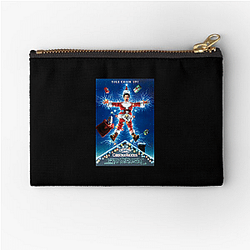 Scrooged is known for its holiday theme Scrooged Zipper Pouches