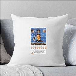 Scrooged is a fantasy comedy Scrooged Pillows Cover