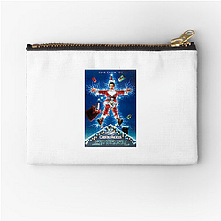 Scrooged is known for its holiday theme Scrooged Zipper Pouches