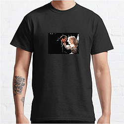 Scrooged's character is visited by three ghosts Scrooged T-Shirts