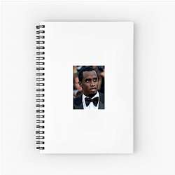 Sean Combs Merch Collection Sean Combs Notebook